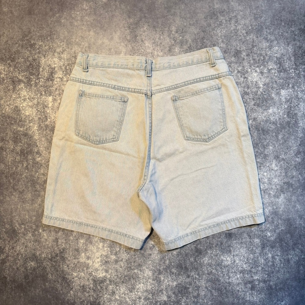 Vintage Cactus Jeans Women's Light Wash‎ Denim Jean Shorts Size 16 High Rise